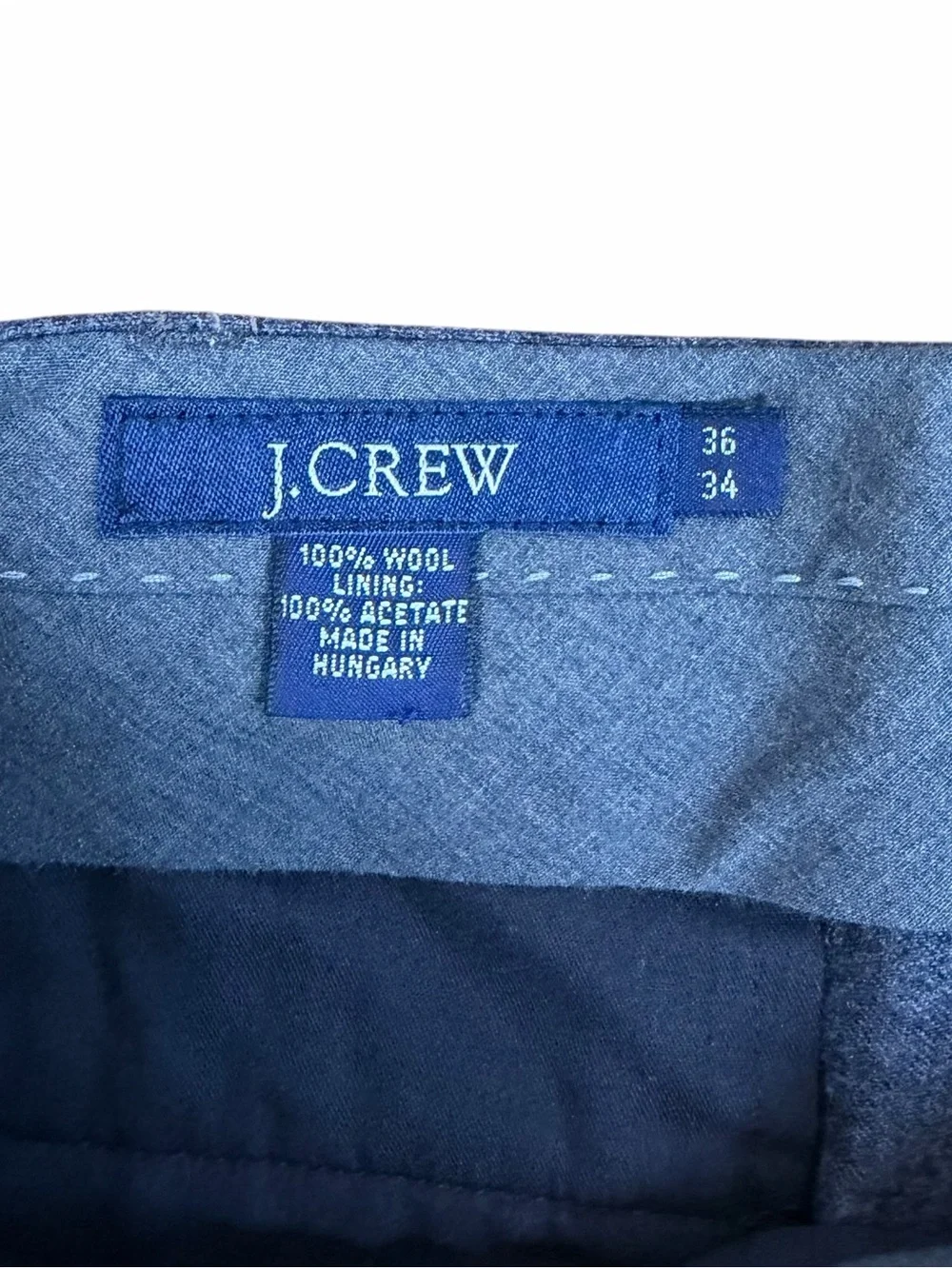 J. Crew Men's Blue Dress Pants